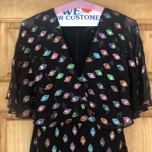 SALONI size 2 dress. - Picture 2 of 7